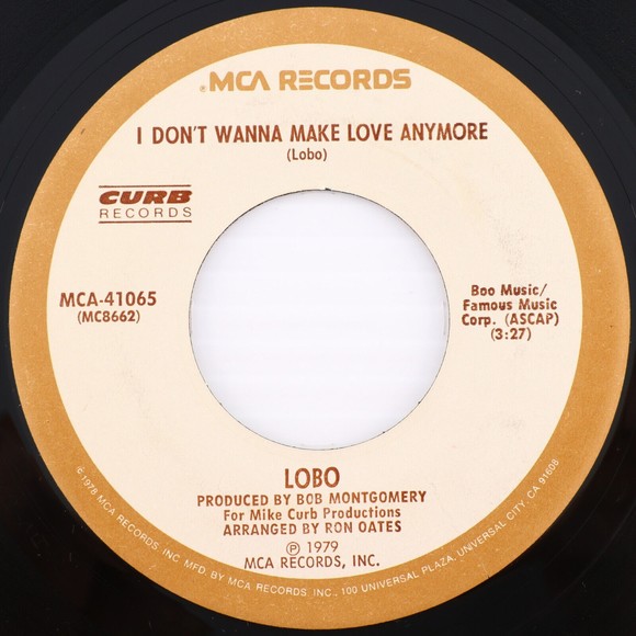 Lobo, Where Were You When I Was Falling In Love/ I Don't 45 rpm 7" Single Record - Picture 3 of 7